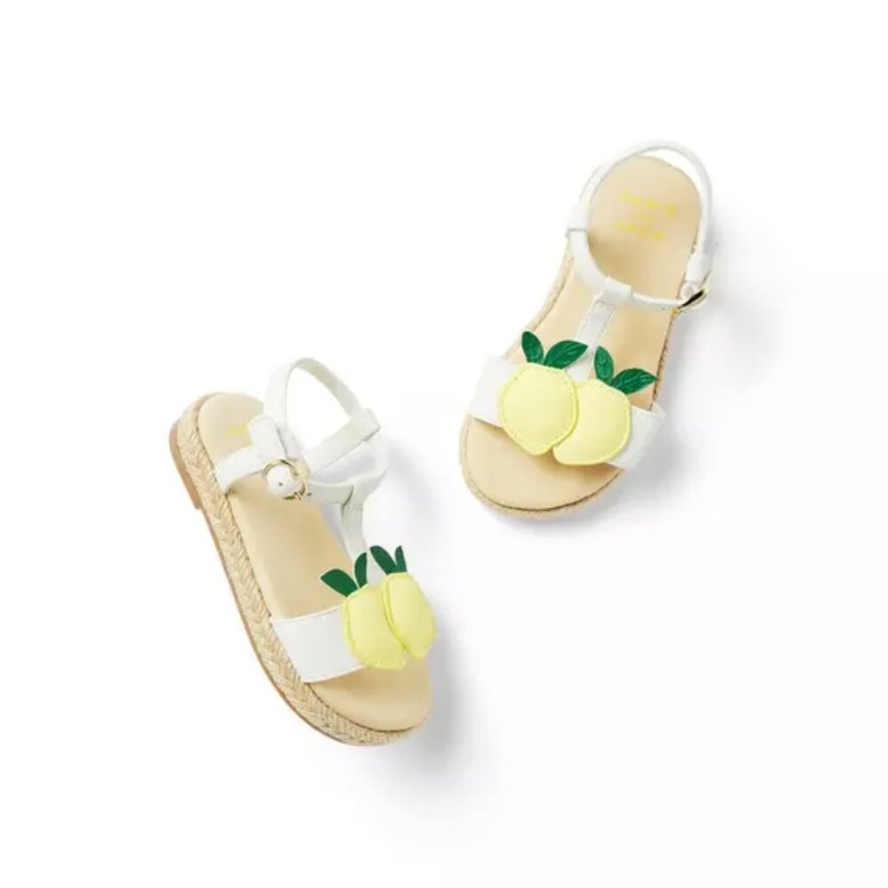 Janie and Jack Lemon Sandal